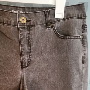 Ruff Hewn Brown Flare Wide Leg Jeans